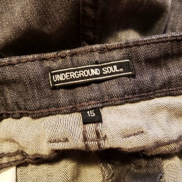 Underground Soul Juniors 15 distressed jeans - Picture 3 of 6